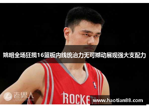 姚明全场狂揽16篮板内线统治力无可撼动展现强大支配力